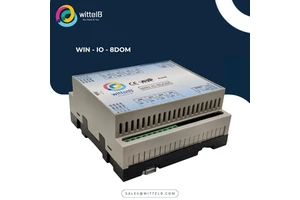 WIN-IO-8DOM Multi-I/O Module with 8 Digital Output Ports, Modbus RTU RS485 Interface, Industrial PLC Remote Control