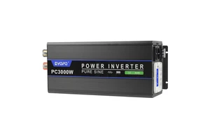 DC 12V/24V AC 110V/220V Pure Sine Wave Power Inverter Charger 3000W Battery Charger 50/60 Hz for Home Appliance 50/60 Hz