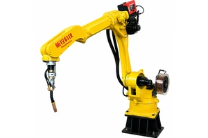 New 6DOF Servo Electric Industrial Robot Arm PLC Gearbox Motor 6kg IP54 2078mm 0.07mm Accurate 3-Operator Reduction Welding
