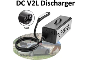 Longood Custom NACS Discharger 3.5KW AC 120V LGV2L-002 Inverter UL94 V-0 Flame Retardant New Design for Outdoor Activities