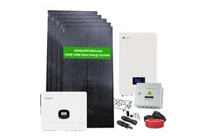 Residential Off Grid Solar Power Systems Home Kit 15Kw 15Kva 20Kw 20kva Inverter Solar Panel Complete Energy System for Home