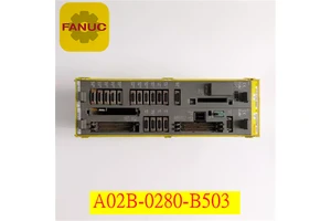 A02B-0280-B503 Fanuc 0i-MB CNC Control Panel PLC Programming HMI Operator Interface LCD MDI Unit Modular Controller Display