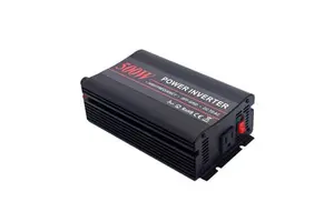 New GCSOAR BR-P-500W 500W Portable Single Phase 60Hz Pure Wave Inverter 12V/24V/48V LCD Display Household Appliance