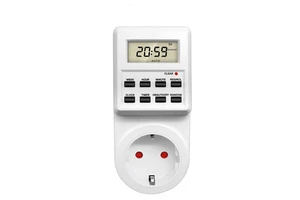 TM03 Kitchen Timer Outlet 12/24 Hour Cyclic Programmable Timing Socket Time Setting Digital Timer Switch Socket