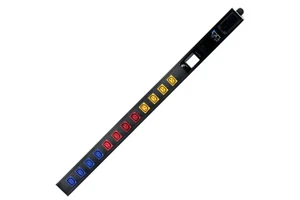 Monitored 3 Phase PDU Smart Rack PDU With 12 IEC C13 10A Outlets Remote Power Monitoring Control Support MQTT SNMP IPv6 DHCP OEM