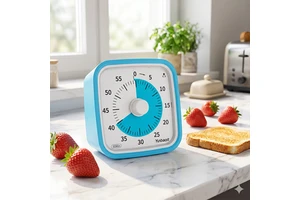 Customization Yunbaoit Kitchen Timer 60 Minute Silent Time Google Clock Children Countdown Timer Visual Study Timer for Kids