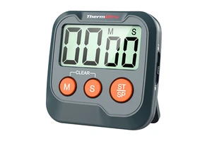ThermoPro TM03W Mini Digital Kitchen Timer With Ajustable Volume Levels