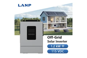 High-Efficiency Off-Grid PV Energy Storage Inverter Series 1200W 12V 50A MPPT 100A Hybrid Charger Pure Sine Wave Solar Inverter