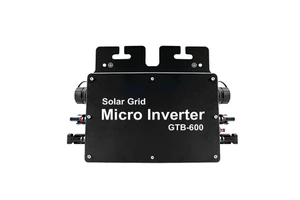On Grid Tie Micro Inverter 1200W 1600W 2000W 220V 230V Triple Single Output Solar MPPT Battery Standby WIFI Mobile APP