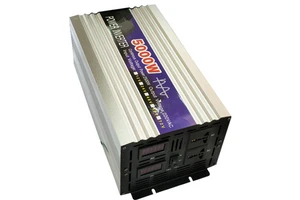 1000W - 8000W Pure Sine Wave Inverter 3kw 5kw DC 12V 24V 48V 60V to AC 220V Car Home Off Grid Solar Inverter Power Converter