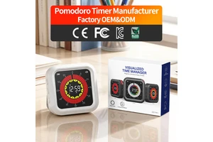 Digital Visual Colored Screen Kitchen Countdown Pomodoro Technique Cube Timer Tomato Adhd Adkids Focus Study Minute Hour Timer