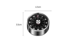Stainless Steel Digital Kitchen Timer with 304 Grade Eco-Friendly Design 99-Minute Max Countdown for Cooking