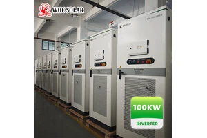 100kw Solar Hybrid Inverter 3 Phase MPPT On Off Grid Air Cooling 100kva Onduleur Solaire Convertisseur Hybride Solaire Converter