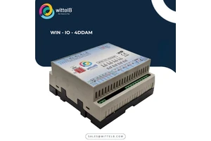 IO Module with 4 Analog Input, 4 Digital Input, 4 Digital Output Ports and Modbus RTU RS485