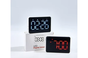 Mini Kitchen Timer Digital Eco-Friendly Plastic LCD Display Modern Design