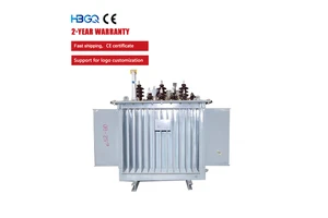 Three Phase 500 KVA Power Distribution Transformer Copper Winding ONAN ONAF Cooling IEC60076 Standard Model S9 50/60Hz Long