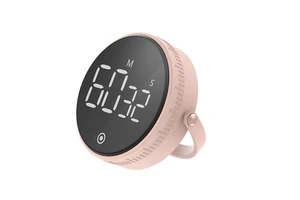 Wholesale Magnetic Black White Pink LED Digital Kitchen Time Countdown Timer