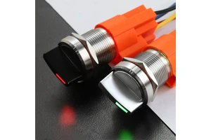 LANBOO X5 Type3A1NO1NC/2NO2NC 19mm/22mm Industrial Control Panels Electrical Equipment 2/3 Position Stainless Steel