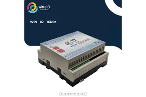 Industrial 16 Channel Digital Input IO Module with Modbus TCP Ethernet Interface PLC Remote DI Module for Automation