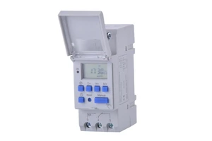 Electronic Weekly 7 Days Programmable Digital TIME SWITCH Relay Timer Control AC 220V 230V 12V 24V 48V 16A Din Rail Mount THC15A