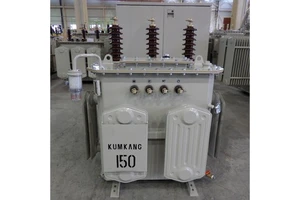Three Phase Oil-Immersed Substation Transformer 50/60Hz WOUND COIL Made Korea OEM ODM