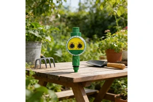 Automatic Universal Garden Water Timer with ABS Material for Home Agricultural & Public Use Model AT021