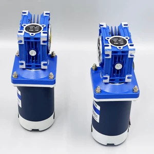 High Torque Environmental Monitor Sampler Drive Small DC Motor Rotating Billboard Drive Motor 24V 200W 3000rpm Ratio 10/20/30