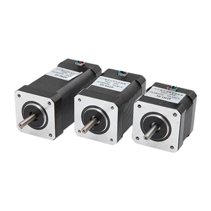 OEM/ODM Square Metal Flange BLDC Bipolar Nema 17 High Torque Hybrid Closed Loop Stepper Motor for Drone Cnc Machine