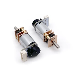 High Torque Low Speed RPM 3V 5V N20 Micro DC Motor GM12 12mm with Encoder