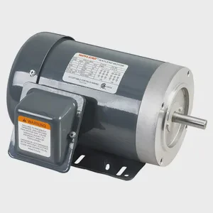 High Torque NEMA AC Electric Motor 56C Frame Flange Mount 1/2 HP 115 230V Industrial Use
