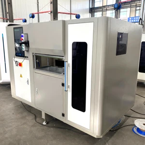 WEIKE CNC Large Screen Window End Face Milling Machine 3-axis PLC Motor UPVC Aluminum Profile Processing Widened Design 6-8