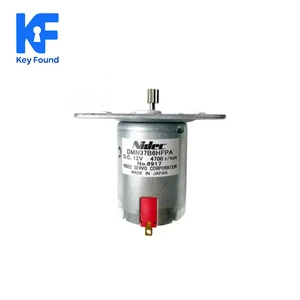 High Performance Brushed DC 12V Motor 4700 RPM 37mm Frame Pinion Shaft Mounting for Home Appliances and Small Automation