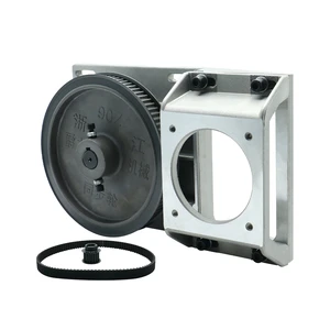 HLTNC 2 Module 5:1 CNC Gantry Drive Reducer Nema 34 Stepper Motor Gearbox for Rack & Pinion CNC Systems