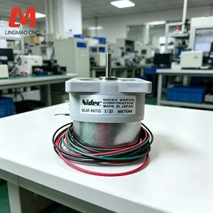 KP4P15G NIDEC 12V 1/30 Geared Step Motor GC Gas Chromatograph Door Drive Motor Made in Japan Ready Stock