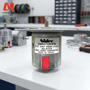 DMN37S6HPB 24V 4500rpm Mini DC Motor NIDEC SERVO 37mm Micro Drive Motor Japan Imported Ready Stock