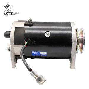 YAMAHA G16, G22, G29/Drive Motor Golf Cart AMD Nidec Starter Generator With Pulley 12V #JN6-H1100-04-00 JN6-H1100-01-00