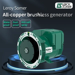 200kw 250kva Silent Diesel Generator LeroySomer LSA46.3 Alternator Salt Spray-proof Weatherproof Industrial Genset with ATS CE