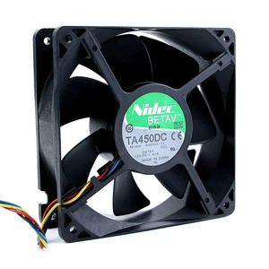 NIDEC TA450DC B35502-35 DC12V 1.40A 120*120*38MM 12CM Original Brand-new Server Chassis Cooling Fan