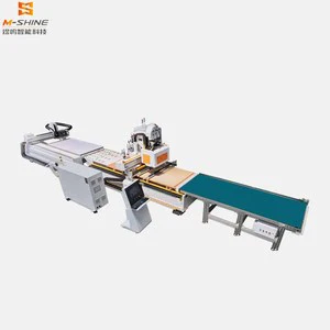 Jinan M-shine Automatic Furniture Production Line Hot Sale CNC Router Wood Machine 1330 for Cabinet Making