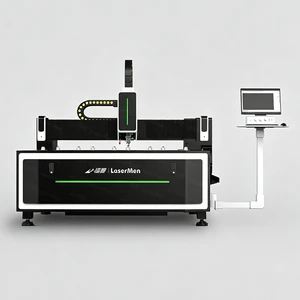 Hybrid Fiber CO2 Laser Cutter LM-1530CF Carbon Steel Wood Leather Acrylic High Precision Customizable Equipment 2000W+ 180W