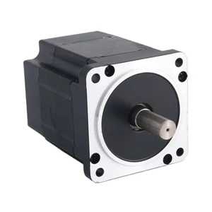 Low Noise High Power High Torque Brushless DC Motor 86mm 24V 48V 314W 3000rpm Customized Length