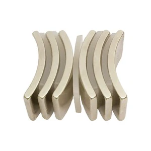 N35 N38 N40 N42 N42H N45 N48 N50 N52 N55 NdFeB Segment Strong Motor Generator Wind Turbine Rotor Arc Permanent Neodymium Magnet