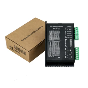 HLTNC High Quality Factory Price DM542 0.1A-5.6A 24VDC-50VDC 2Phase Hyibrid Stepper Motor Driver for Nema 23 Motor