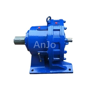 AnJo Cycloidal Gear Unit Coaxial Inline ODM Customizable High Power 1/4HP-30HP Heavy Duty 20:1 Ratio Solid Shaft Factory