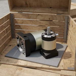 Planetary Gear Reducer AE Series Woodworking/Engraving/PVC Molding Machines ODM Solid Shaft 10:1 Ratio Replace NIDEC