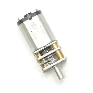 Low RPM 12mm N20 High Torque Micro Brushed Geared Motor 2.4V-12V 0.1W Mini DC for Electric Vehicle