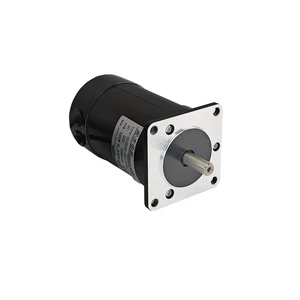 3000RPM 48V DC NEMA 24 BLDC Motor 105W 8mm Shaft Diameter High Speed Low Noise Permanent Magnet for Fan Use