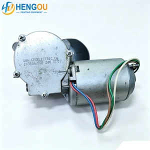 103606/FCE Gear Motor 24VDC Nidec 403.559 20151-A Roller Motor for Glunz & Jensen 85 CTP Plate Processor Machine