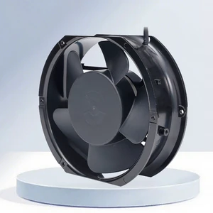 Electric 12V/24V/48V 3.4A Axial Cooling Fan IP68 Waterproof 17251 High Wind Ball Bearing Duct Fan 100% Copper Motor PWM OEM/ODM