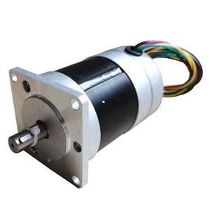High Speed Brushless DC 24V 60W Permanent Magnet Nema23 Tubular Motor 56mm Diameter Double Ball Bearing IE4 Electric Bicycle